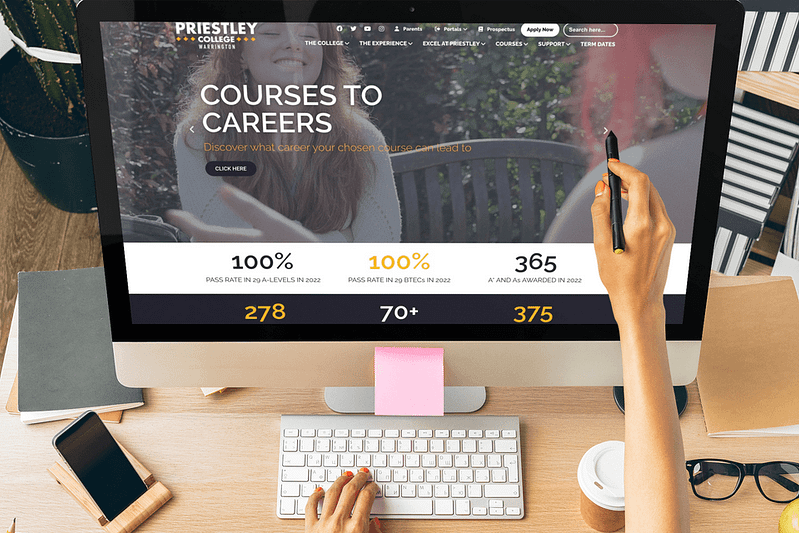 Websites for Schools & Colleges 1 Web Design - Priestley College